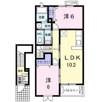 オーデンハオス　Ａ棟 202【管理NO：1-015177701-02020】 ★家具家電は申し込み後に搬入しますの物件画像