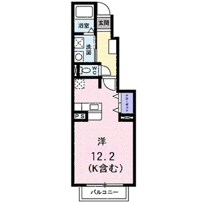 サイスフィールド　Ⅱ 105【管理NO：1-013736301-01040】 ★家具家電は申し込み後に搬入しますの物件画像