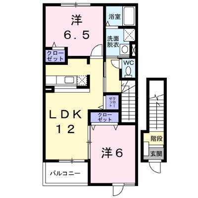 フォレスタ　ロヴィーネ　１ 203【管理NO：1-013579301-02030】 ★家具家電は申し込み後に搬入しますの物件画像