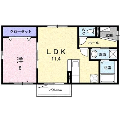 メゾン　アルトウム 101【管理NO：1-013225001-01010】 ★家具家電は申し込み後に搬入します★ ★2026年10月上旬入居可能★の物件画像