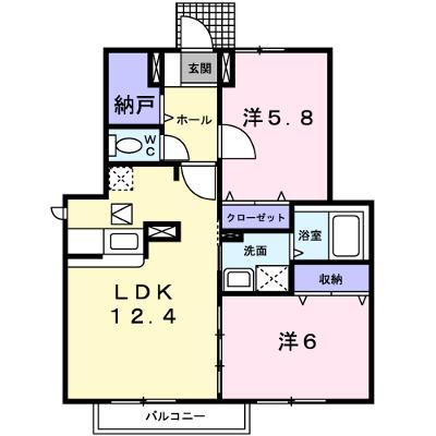 風の郷 102【管理NO：1-012199701-01020】 ★家具家電は申し込み後に搬入しますの物件画像
