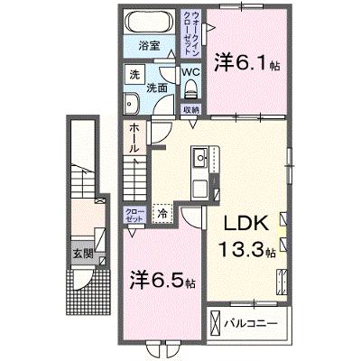 アドラブールＡ 203【管理NO：1-027488501-02030】 ★家具家電は申し込み後に搬入します★の物件画像