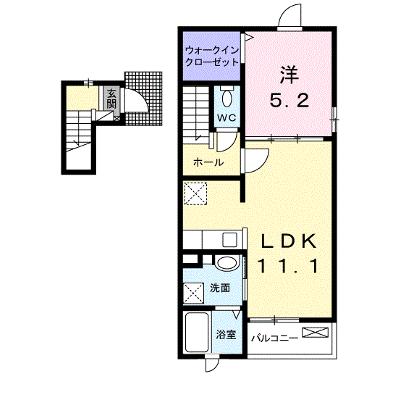 ヴィラファインⅤ 201【管理NO：1-024619602-02010】 ★家具家電は申し込み後に搬入します★の物件画像