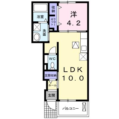 グランツハイム 103【管理NO：1-022661501-01030】 ★家具家電は申し込み後に搬入します★の物件画像