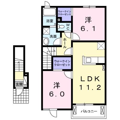 ポラリス三番館 203【管理NO：1-021288001-02030】 ★家具家電は申し込み後に搬入しますの物件画像