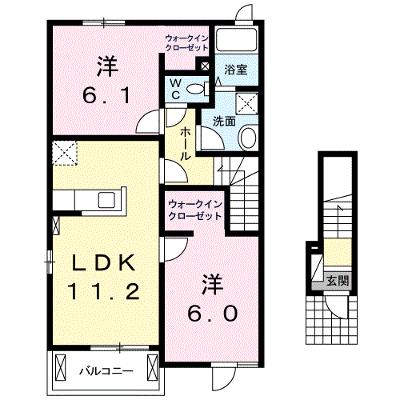 セイバリー　Ⅳ 201【管理NO：1-019541302-02010】 ★家具家電は申し込み後に搬入しますの物件画像