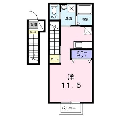 ミッドレジデンス角田 202【管理NO：1-099360201-02020】 ★家具家電は申し込み後に搬入しますの物件画像