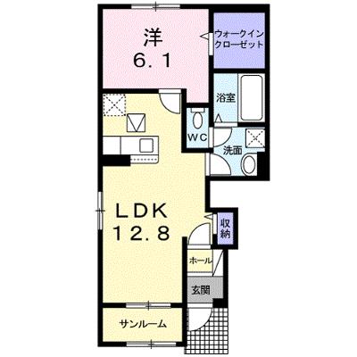 シャトルガーデンＦＳ．Ⅲ 101【管理NO：1-026492301-01010】の物件画像