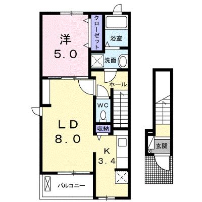 グレイス　ヴィラ 201【管理NO：1-022444901-02010】 ★家具家電は申し込み後に搬入しますの物件画像