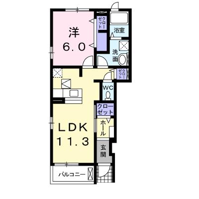 ソレイユ 101【管理NO：1-018798501-01010】 ★家具家電は申し込み後に搬入します★の物件画像
