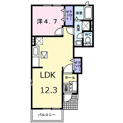 ヴィラ・ボナールⅡ 101【管理NO：1-013310802-01010】 ★家具家電は申し込み後に搬入しますの物件画像