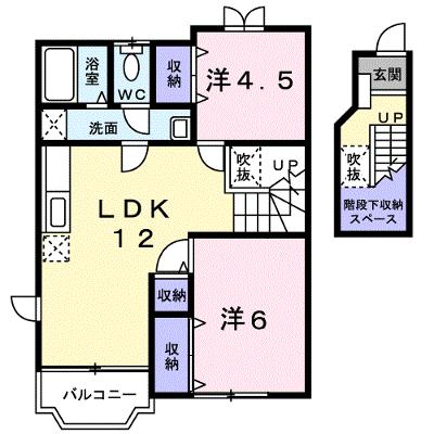 ベルメゾンＤ 203【管理NO：1-007769702-02030】 ★家具家電は申し込み後に搬入します★の物件画像