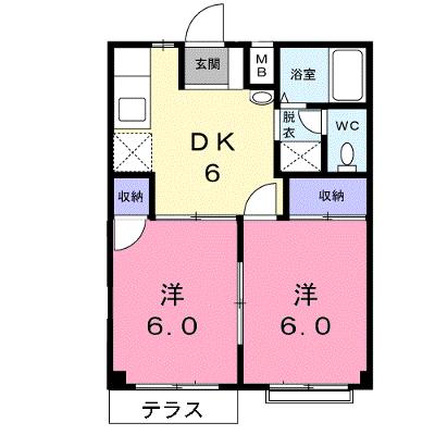 サマーディーンヤマイチ 102【管理NO：1-004978301-01020】 ★家具家電は申し込み後に搬入します★の物件画像