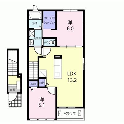 ルピナスⅠ 203【管理NO：1-019088601-02030】 2026年07月上旬入居可能の物件画像