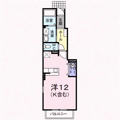 ローレルパークＡ 103【管理NO：1-017978301-01030】 ★家具家電は申し込み後に搬入します★の物件画像