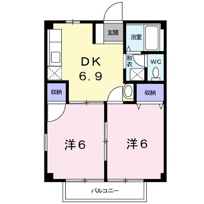 アクティブＹ 204【管理NO：1-004208001-02040】 ★家具家電は申し込み後に搬入します★ ★2026年09月下旬入居可能★の物件画像