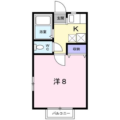 セカンドハウスⅡ 1-D【管理NO：1-099253601-01040】 ★家具家電は申し込み後に搬入します★の物件画像