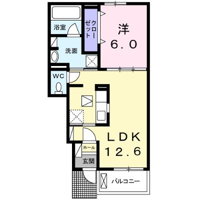 サウスルーチェⅠ 103【管理NO：1-023204101-01030】 2026年08月上旬入居可能の物件画像