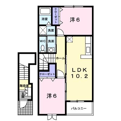 セピアコートＳ　Ｂ 202【管理NO：1-013533802-02020】 ★家具家電は申し込み後に搬入しますの物件画像