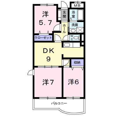 リバーシャトー 405【管理NO：1-010047701-04050】 ★家具家電は申し込み後に搬入します★の物件画像
