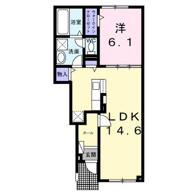 ヴェール 102【管理NO：1-028519801-01020】 ★家具家電は申し込み後に搬入しますの物件画像