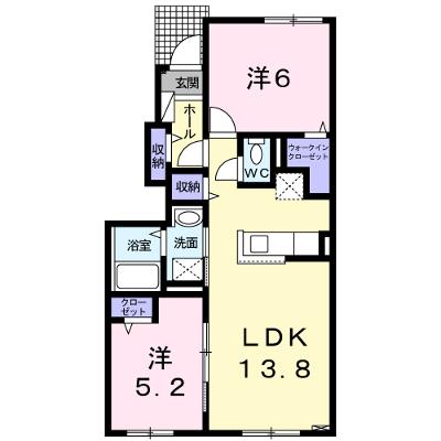 プルメリアⅥ 102【管理NO：1-024983401-01020】 ★家具家電は申し込み後に搬入しますの物件画像