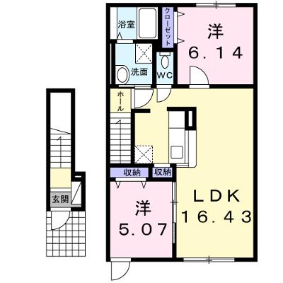 クレア・ド・ルーン 202【管理NO：1-018284201-02020】 2026年07月下旬入居可能の物件画像