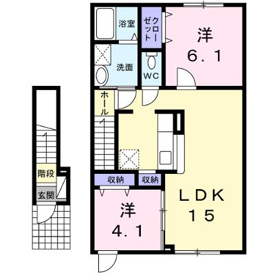 フリシュＡ 202【管理NO：1-017500801-02020】の物件画像