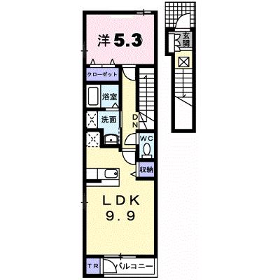 ミラージュＡ 202【管理NO：1-014143901-02020】 ★家具家電は申し込み後に搬入します★の物件画像