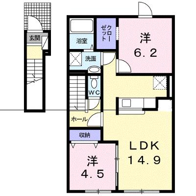 シャイニスターⅦ 201【管理NO：1-020744101-02010】 ★家具家電は申し込み後に搬入しますの物件画像