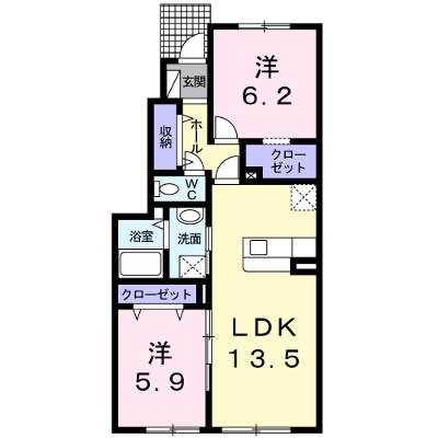 プレジール 101【管理NO：1-019202101-01010】 ★家具家電は申し込み後に搬入します★の物件画像