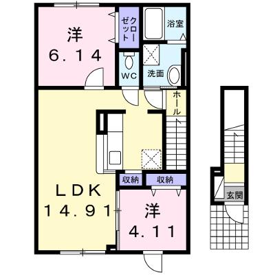 サンライズ彩 201【管理NO：1-018449701-02010】 ★家具家電は申し込み後に搬入します★の物件画像