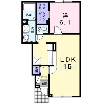 フリシュＡ 102【管理NO：1-017500801-01020】 2026年07月下旬入居可能の物件画像