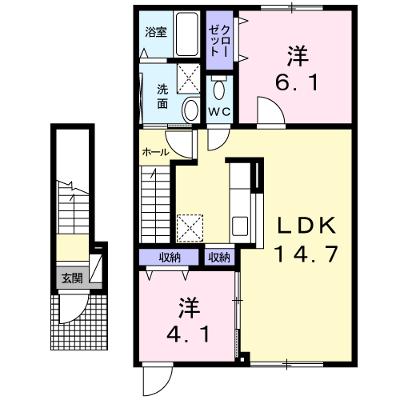 ブルーメ　ディア　モント 202【管理NO：1-017195301-02020】の物件画像