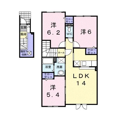 ヴィラ・コスモス 202【管理NO：1-015021801-02020】の物件画像
