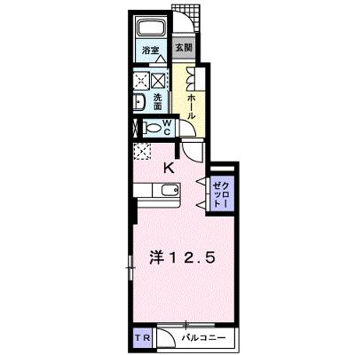 ミラージュＡ 104【管理NO：1-014143901-01040】 ★家具家電は申し込み後に搬入します 2026年07月下旬入居可能の物件画像