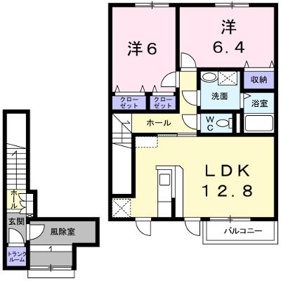 それいゆ 202【管理NO：1-013270101-02020】の物件画像