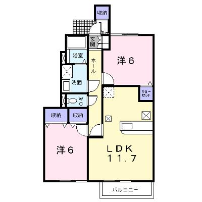 カーサイリーデ 103【管理NO：1-013081401-01030】の物件画像