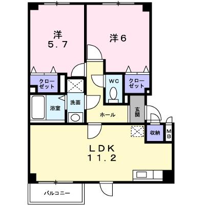 メゾン・ド・ポレール 104【管理NO：1-012840701-01040】 ★家具家電は申し込み後に搬入しますの物件画像