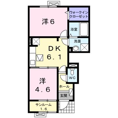 ヴィラ・スウィ－ト・ＣＯＣＯⅡ 103【管理NO：1-017747901-01030】 ★家具家電は申し込み後に搬入します★ ★2026年09月中旬入居可能★の物件画像