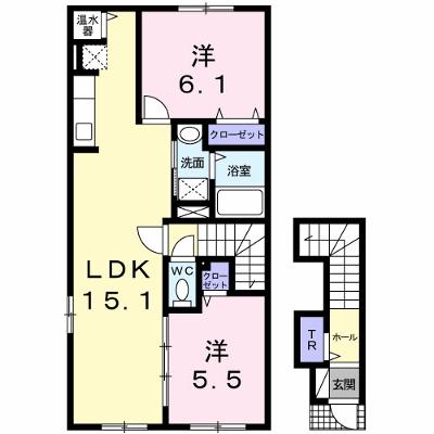 グレイスリッチ 201【管理NO：1-016283101-02010】 ★家具家電は申し込み後に搬入します★ ★2026年11月中旬入居可能★の物件画像