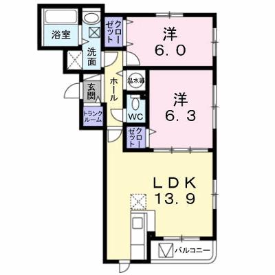 グランド　コモンズ 101【管理NO：1-015463501-01010】 ★家具家電は申し込み後に搬入しますの物件画像
