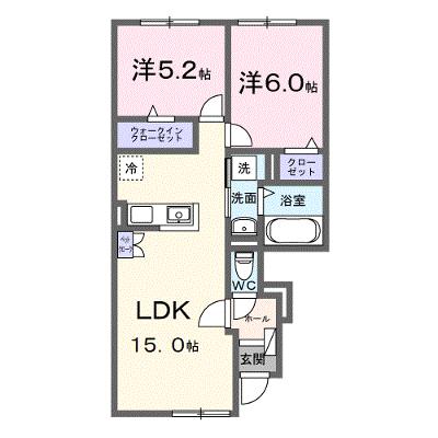 空音（ソラノネ） 102【管理NO：1-028395802-01020】 ★家具家電は申し込み後に搬入しますの物件画像