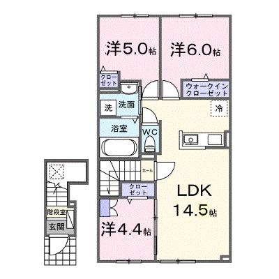 カーサ　ルーナ 203【管理NO：1-028280302-02030】 2026年09月中旬入居可能の物件画像