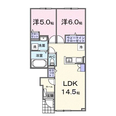 カーサ　ルーナ 103【管理NO：1-028280302-01030】 2026年09月中旬入居可能の物件画像