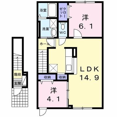 ベルエール　ＲＩ 202【管理NO：1-019718101-02020】の物件画像