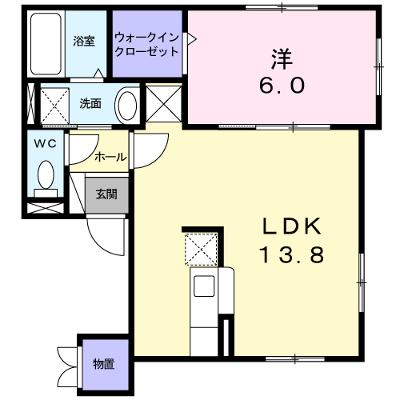 メヌエット 102【管理NO：1-017821501-01020】の物件画像