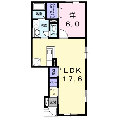 Ｆ．Ｌ．スプリングメッセ 102【管理NO：1-016593501-01020】 ★家具家電は申し込み後に搬入しますの物件画像
