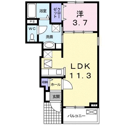 フルリール南栄Ⅱ 103【管理NO：1-014570202-01030】 ★家具家電は申し込み後に搬入しますの物件画像