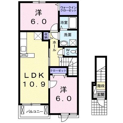 サンビレッジ　和 202【管理NO：1-019646101-02020】 ★家具家電は申し込み後に搬入します 2026年07月下旬入居可能の物件画像